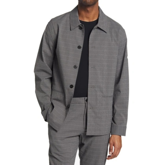 Theory Other - Theory Selk Check Stretch Jacket